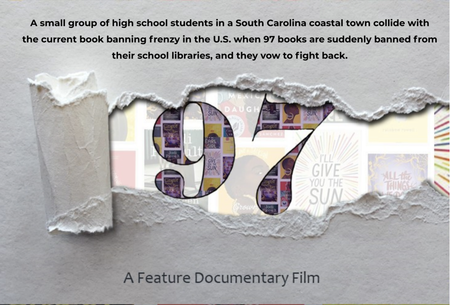 Screen grab of a promo image for the documentary "97."