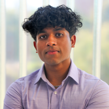 Portrait of Pranav Anandavel at the University of Massachusetts