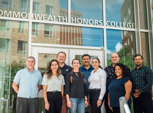 The Academic Advising team for Commonwealth Honors College at the University of Massachusetts