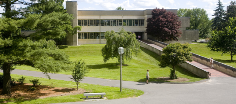 Whitmore Administration Building at UMass Amherst